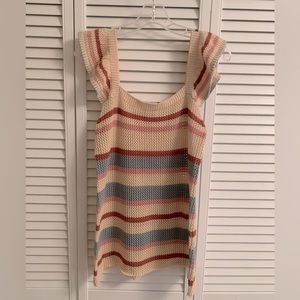 Rails Stripe Knit Top - SMALL